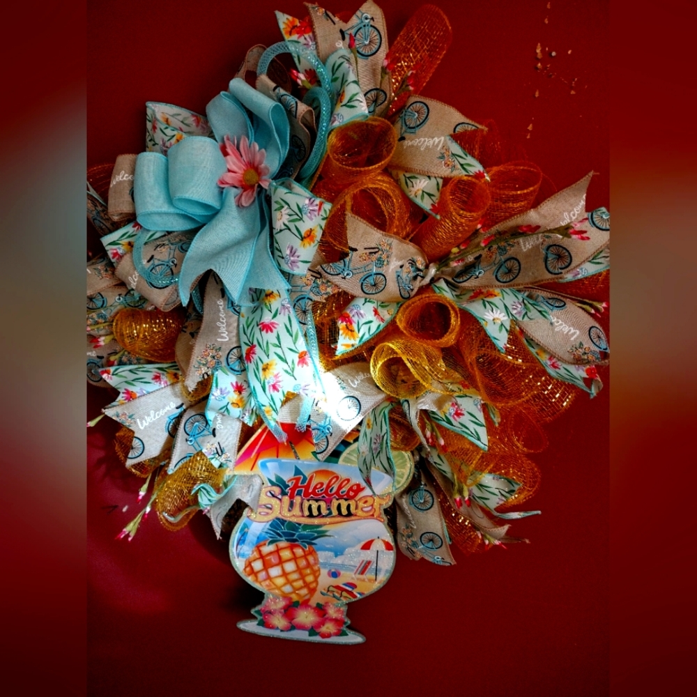 Summer wreath